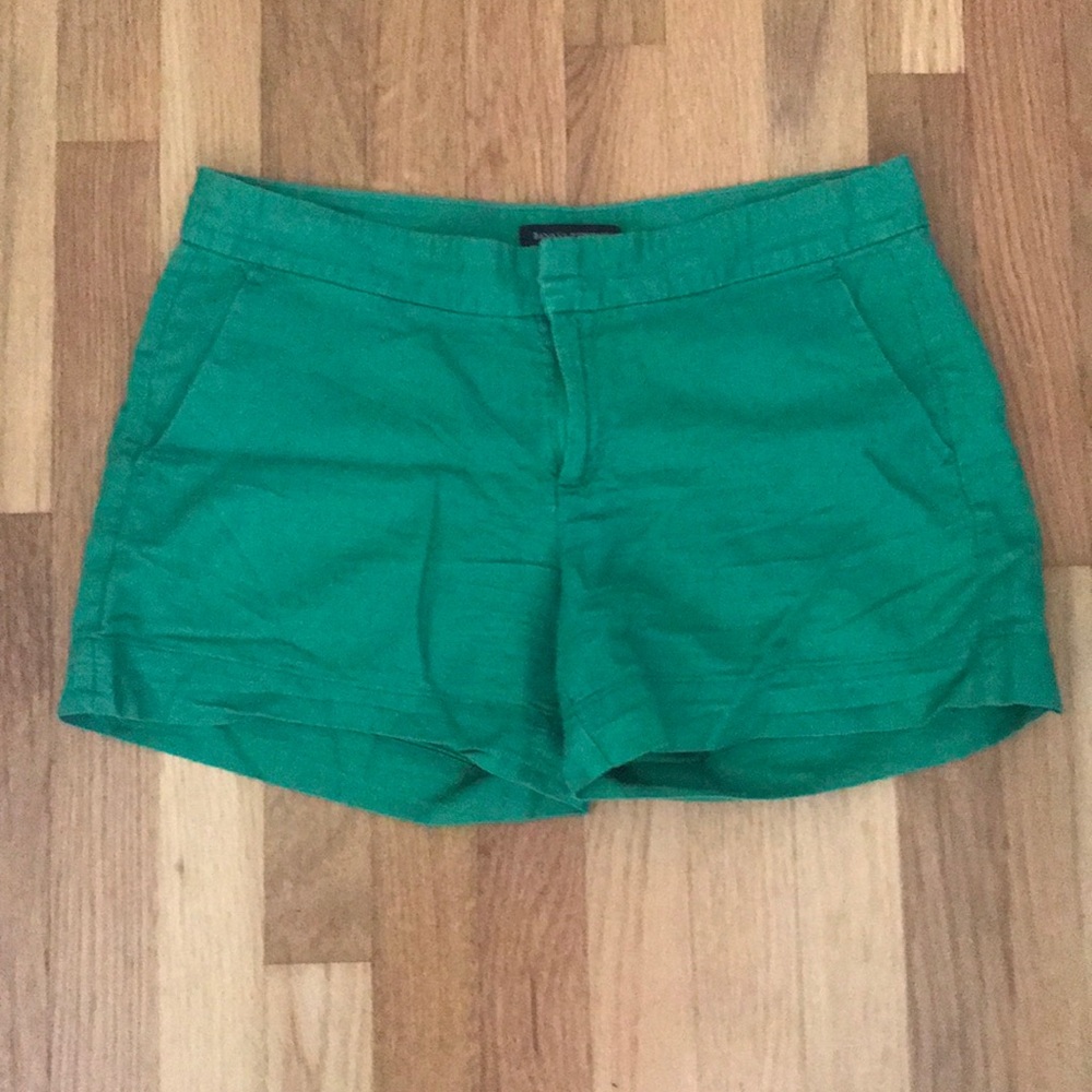 Banana Republic Green Women's Linen Blend Shorts